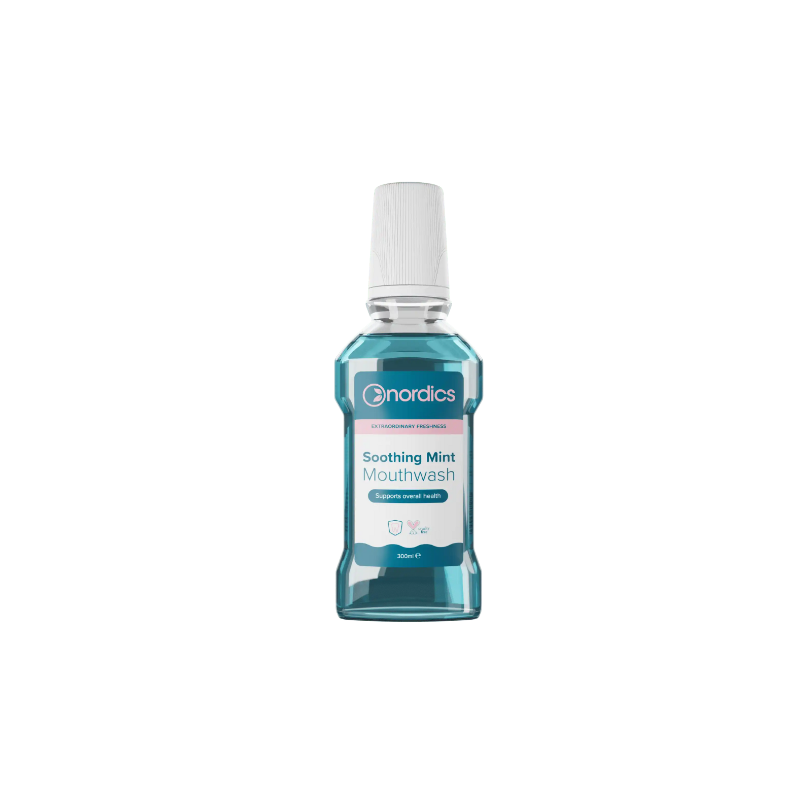 Nordics Mouthwash Soothing Mint suuvesi 300ml