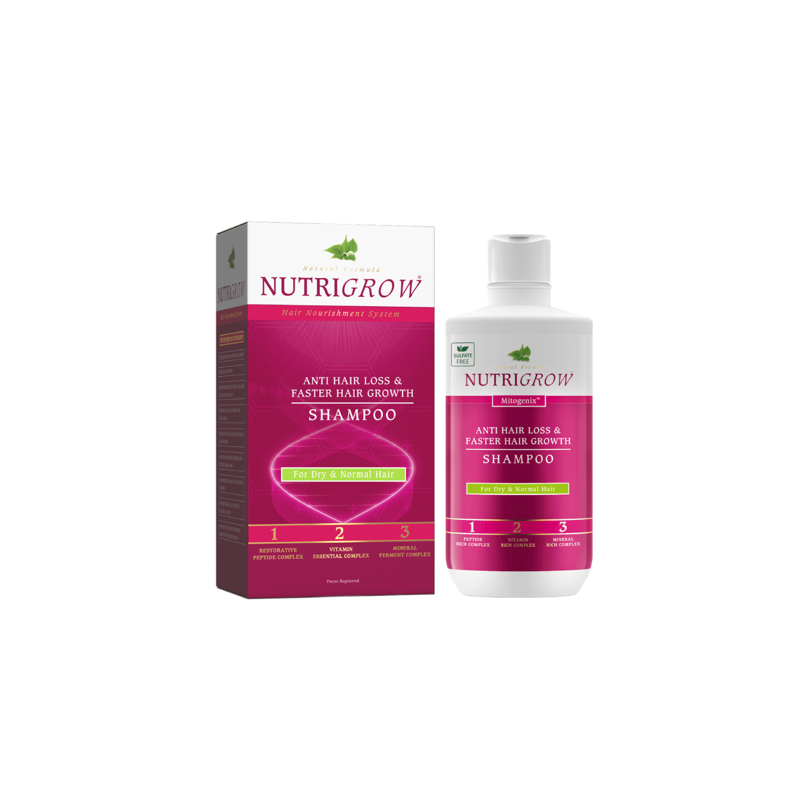 Bio Balance Nutrigrow Anti Hair Loss Shampoo for Dry & Normal Hair 300ml