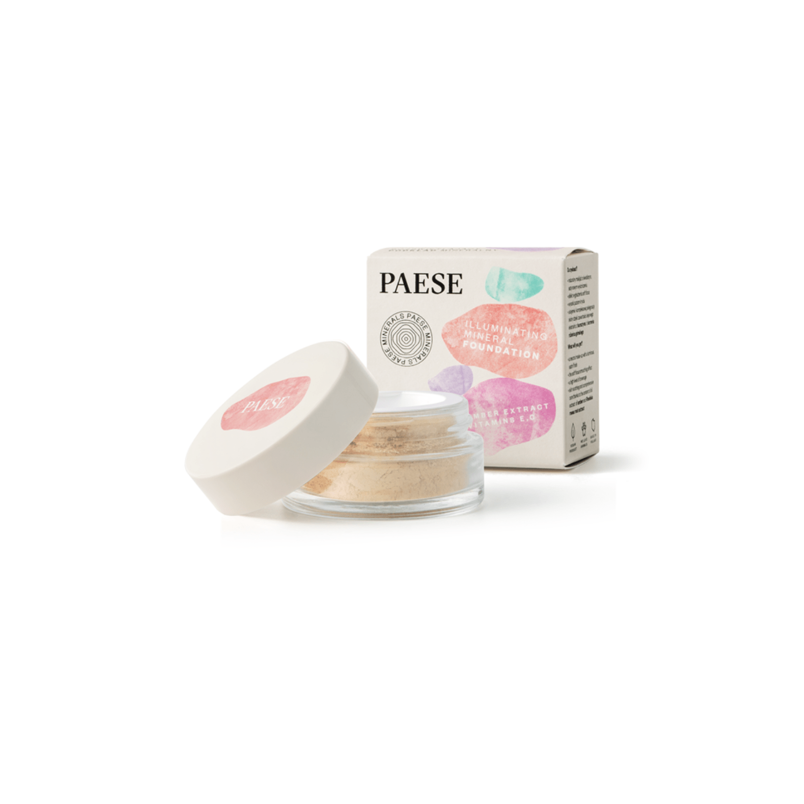 Paese Illuminating mineral foundation 200N Light Beige 7 g
