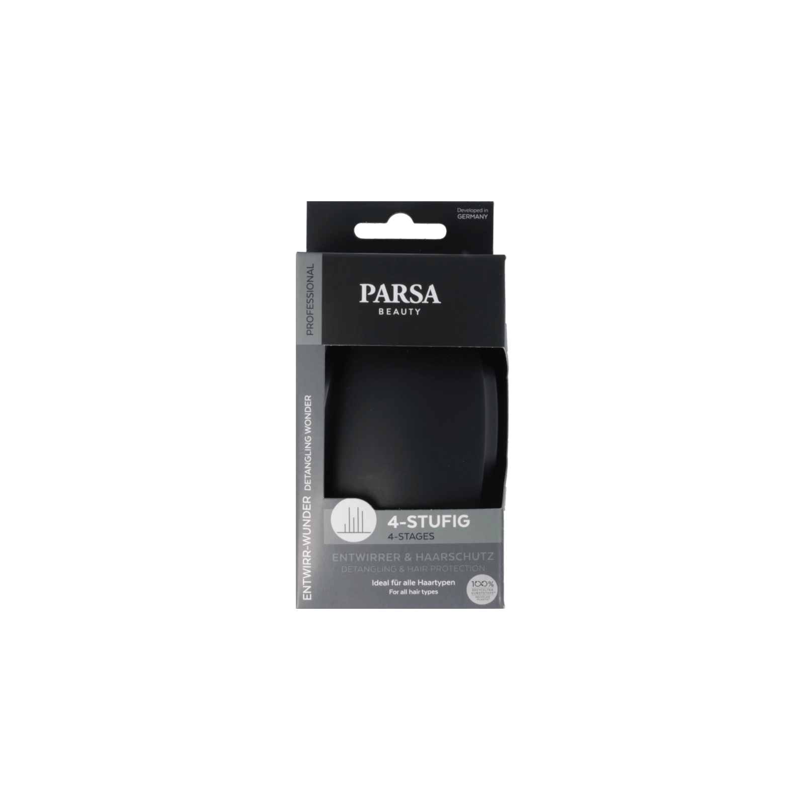 Parsa Beauty Detangling Brush Black juuksehari
