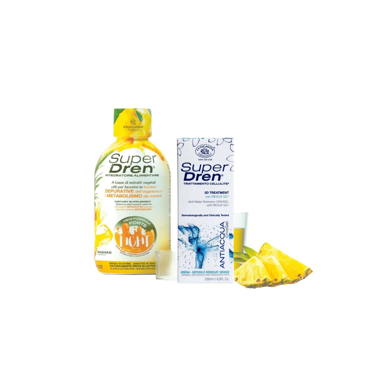 Komplekt! SuperDren Depura Pineapple ja „jääefektiga" krüogeel