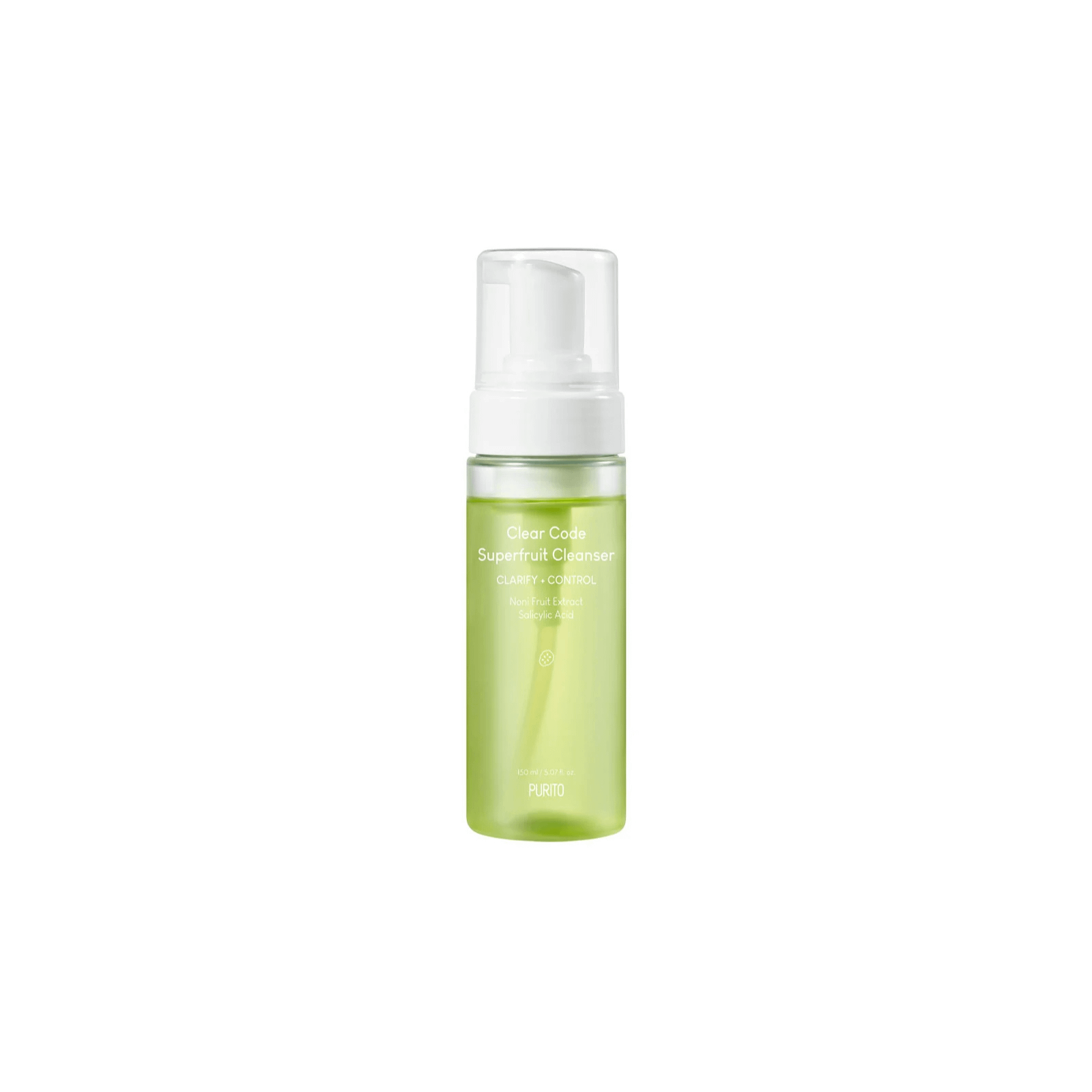 PURITO Clear Code Superfruit Cleanser puhastusvaht 150ml