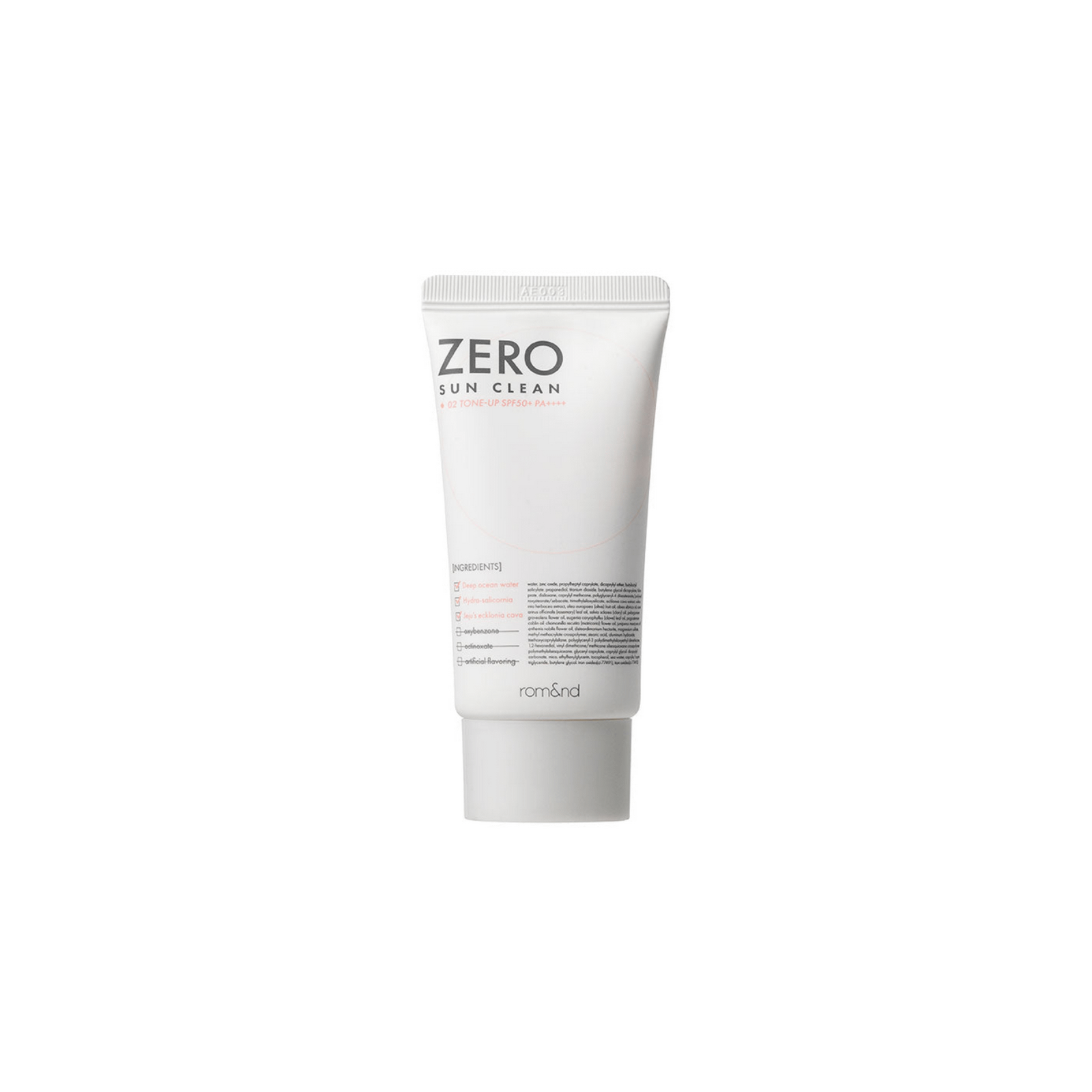 rom&nd Zero Sun Clean SPF50 50ml