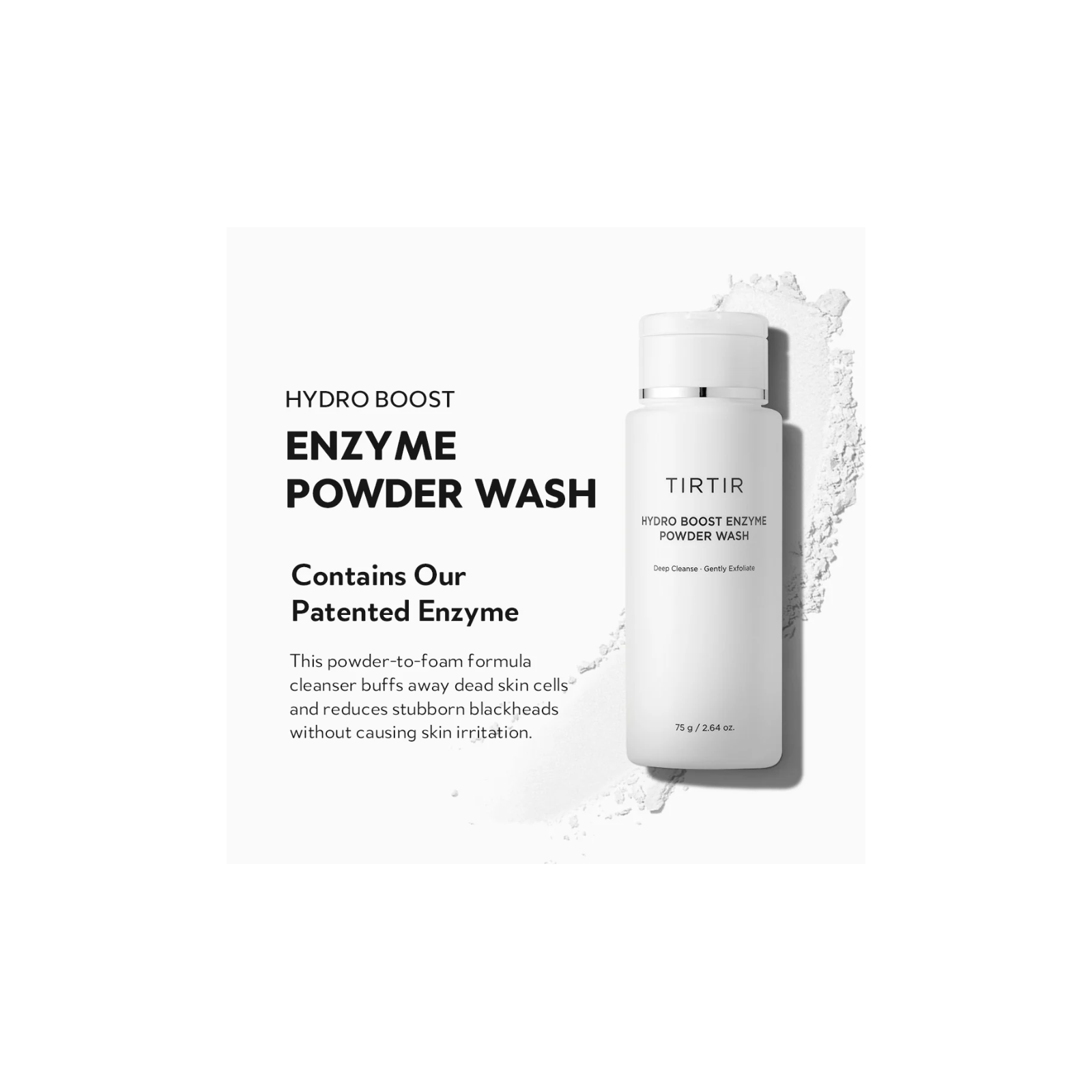 TIRTIR Hydro Boost Enzyme Powder Wash ensüümpulber 75g
