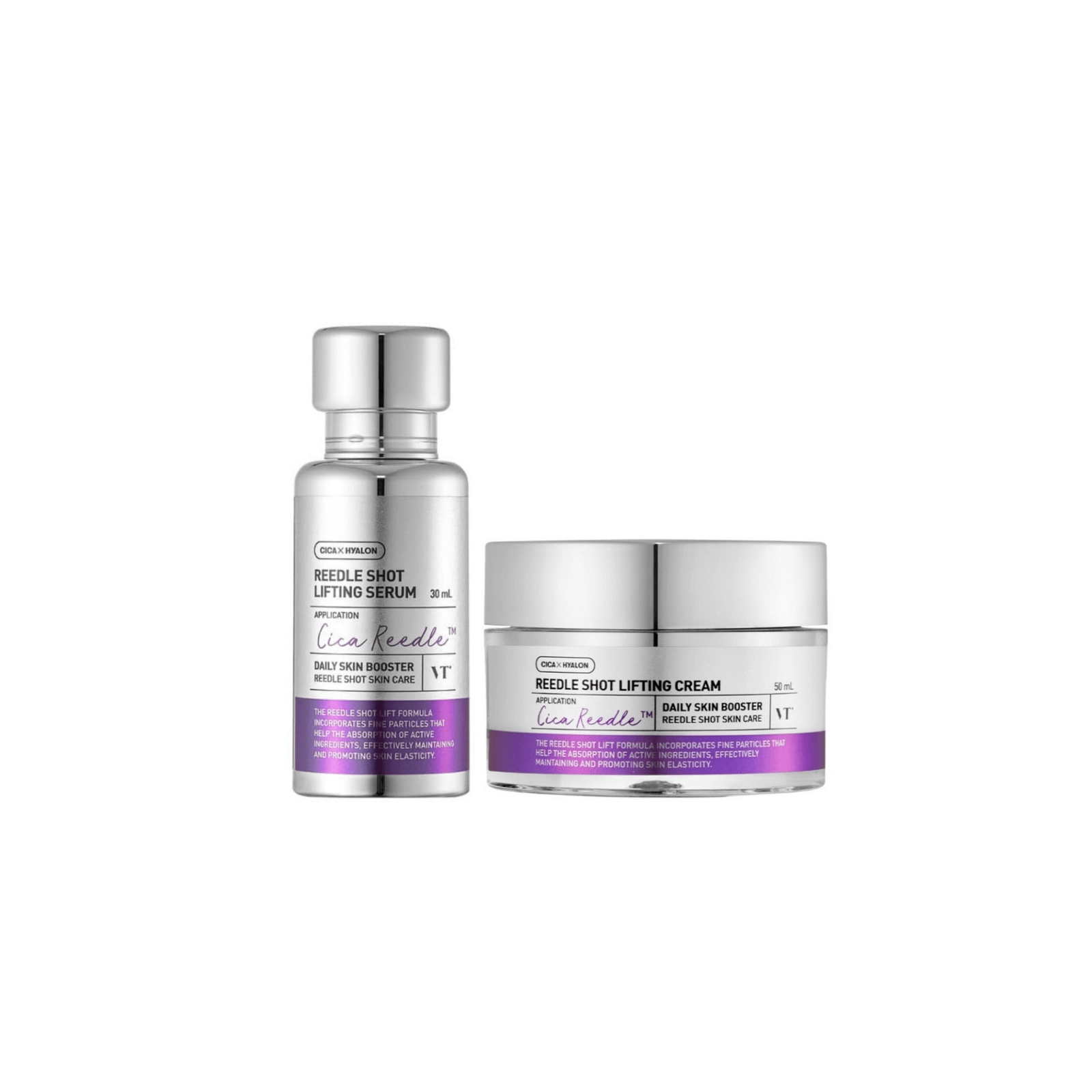 Komplekt! VT Cosmetics Reedle Shot Lifting näokreem + Reedle Shot Lifting näoseerum