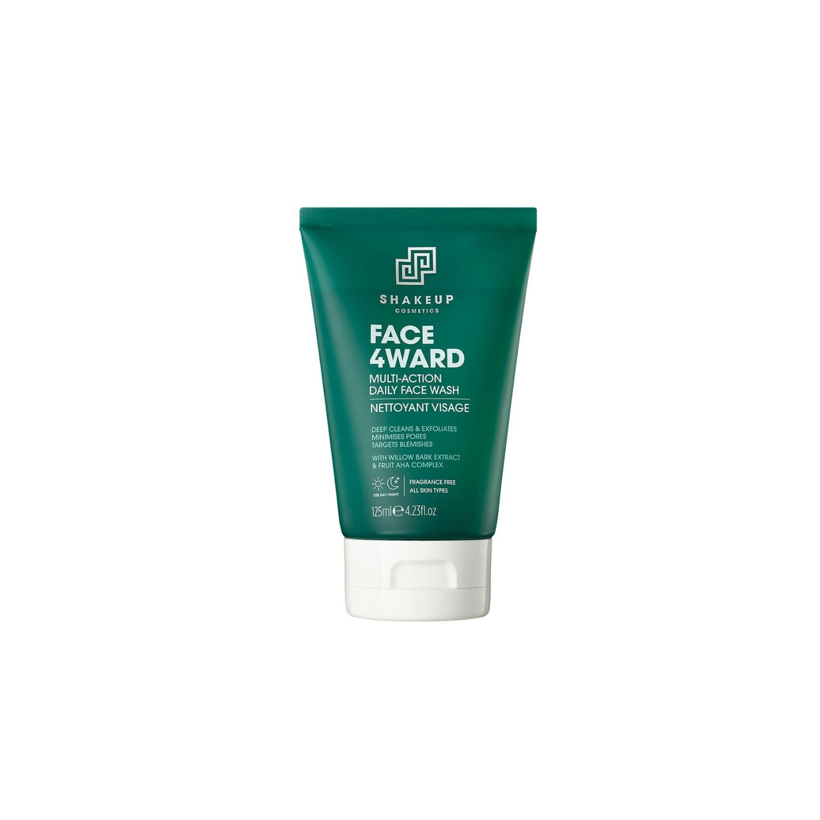 Shakeup Cosmetics Face 4Ward Multi Action Daily Face Wash näopesugeel 125ml