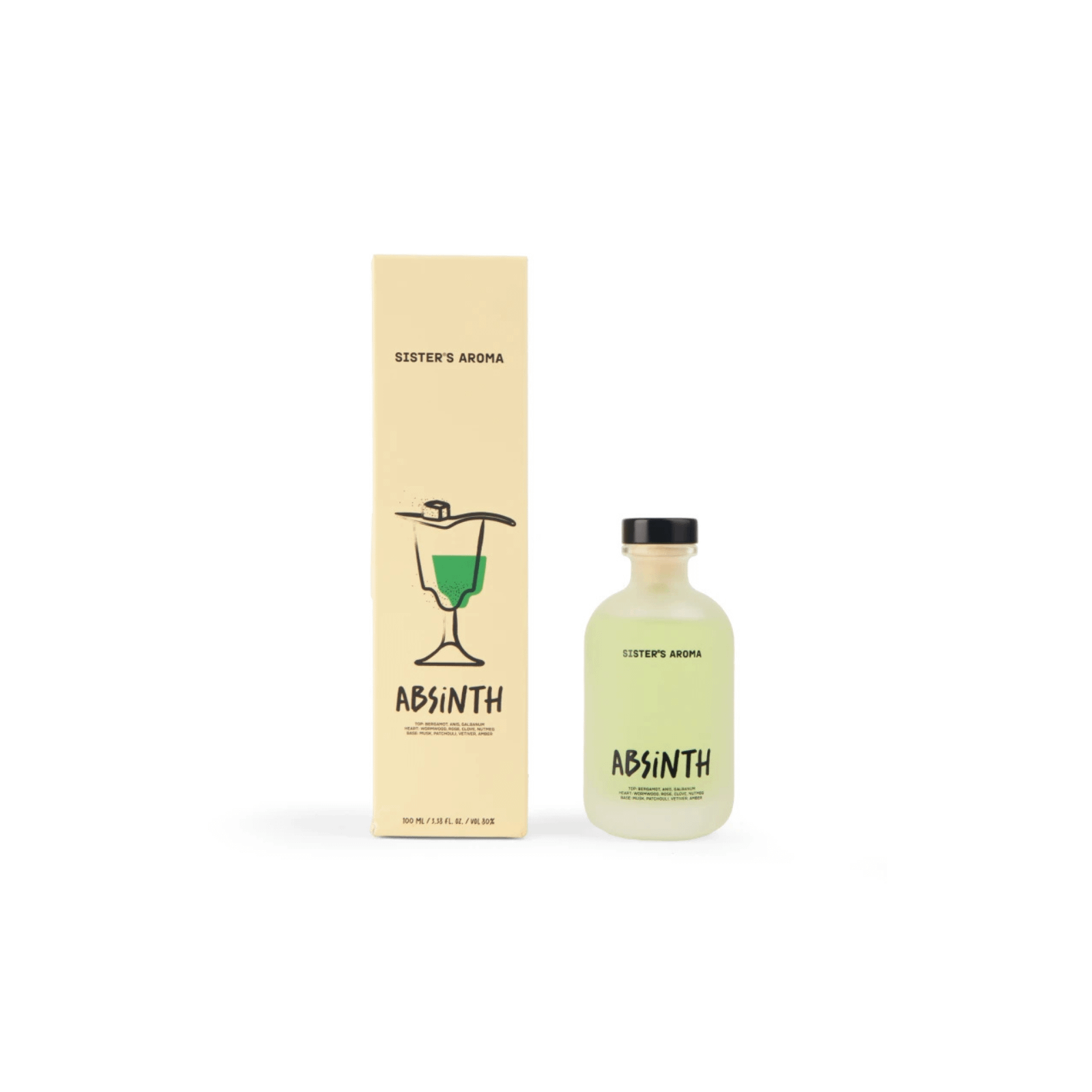 Sister´s Aroma Home Fragrance Absinth kodulõhnastaja 100ml