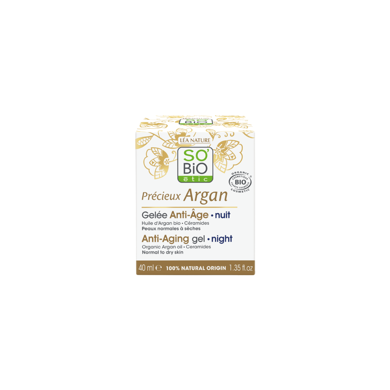 So Bio Argan Anti-Aging Night Gel vananemisvastane öine geel-kreem 40ml