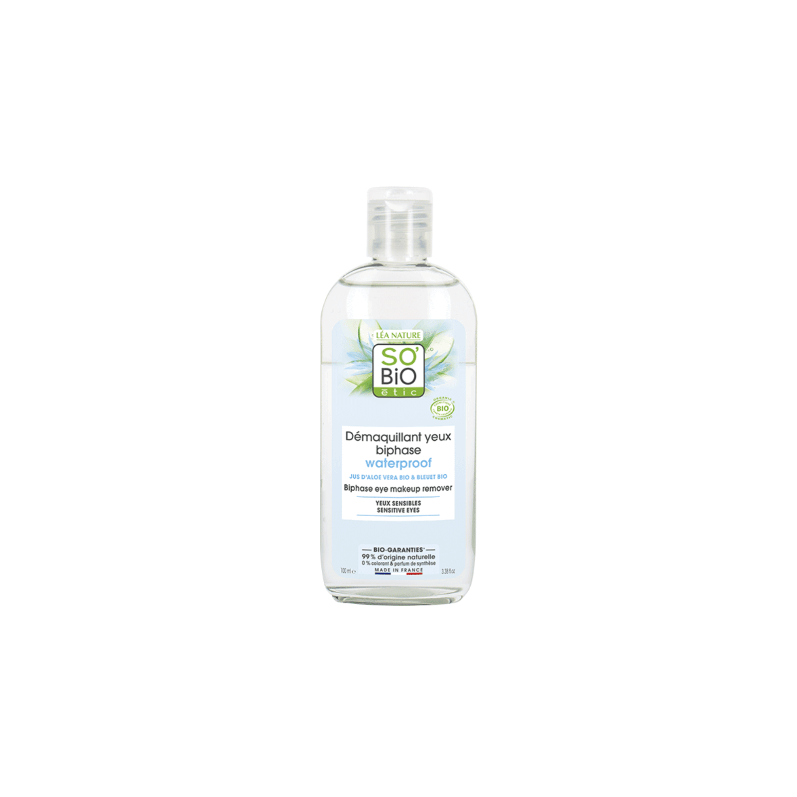 So Bio Biphase Eye Make-Up Remover õrnatoimeline silmameigieemaldaja 100ml
