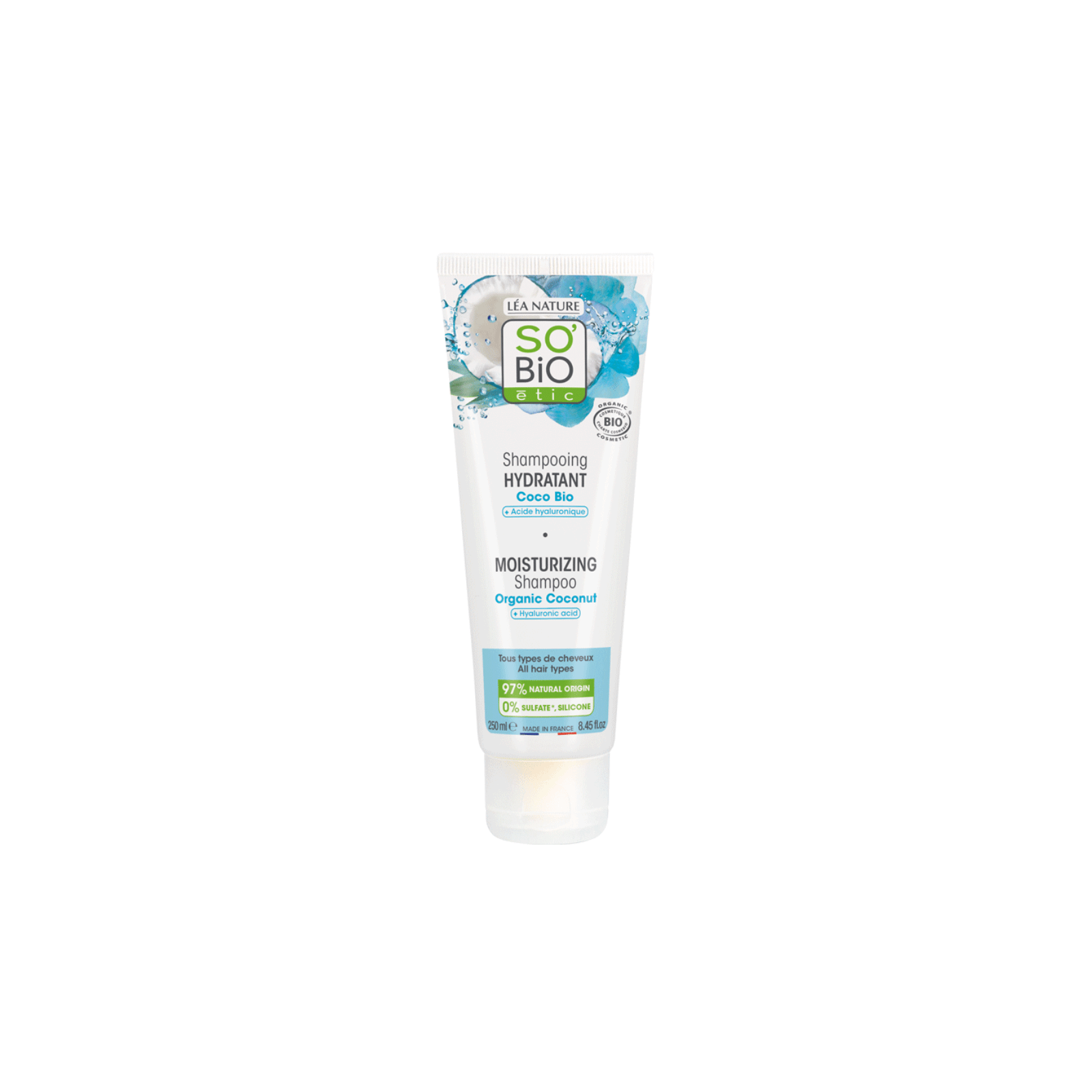 So Bio Organic Moisturizing Shampoo Coconut niisutav šampoon 250ml