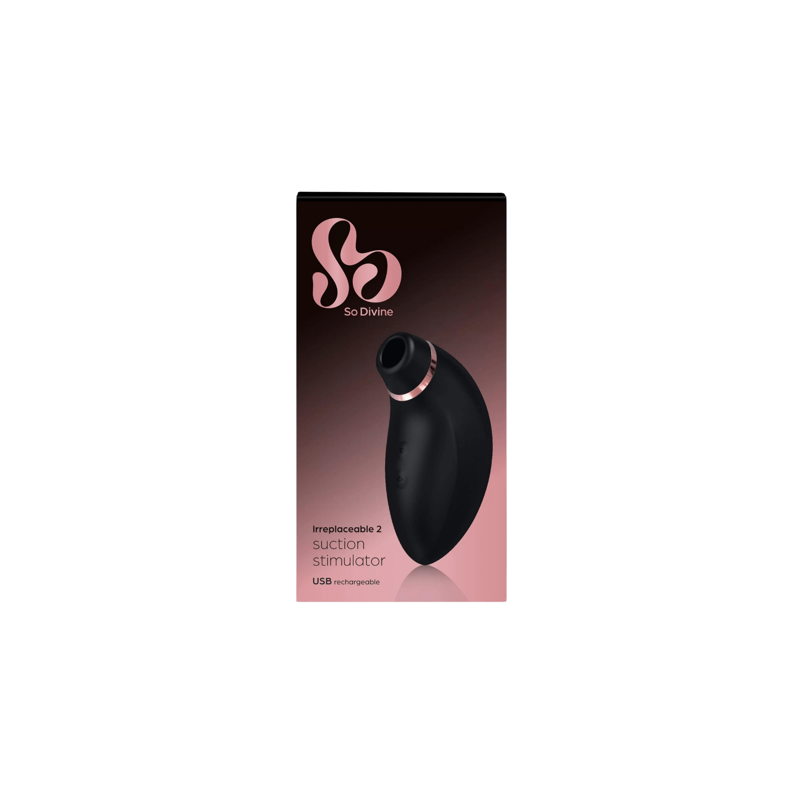 So Divine Irreplaceable Pro Clitoral Suction Stimulator 2.0 Black
