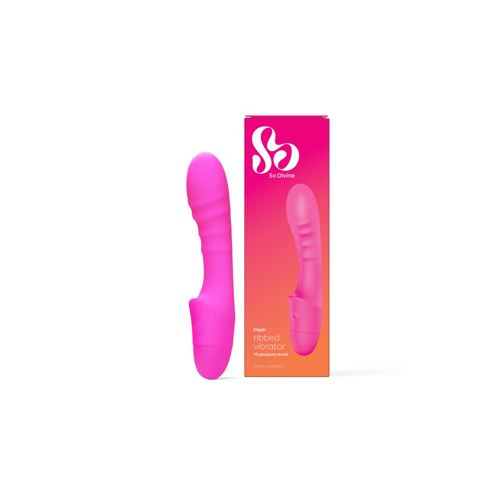 So Divine Pash Operated Vibrator Pink roosa g-punkti vibraator