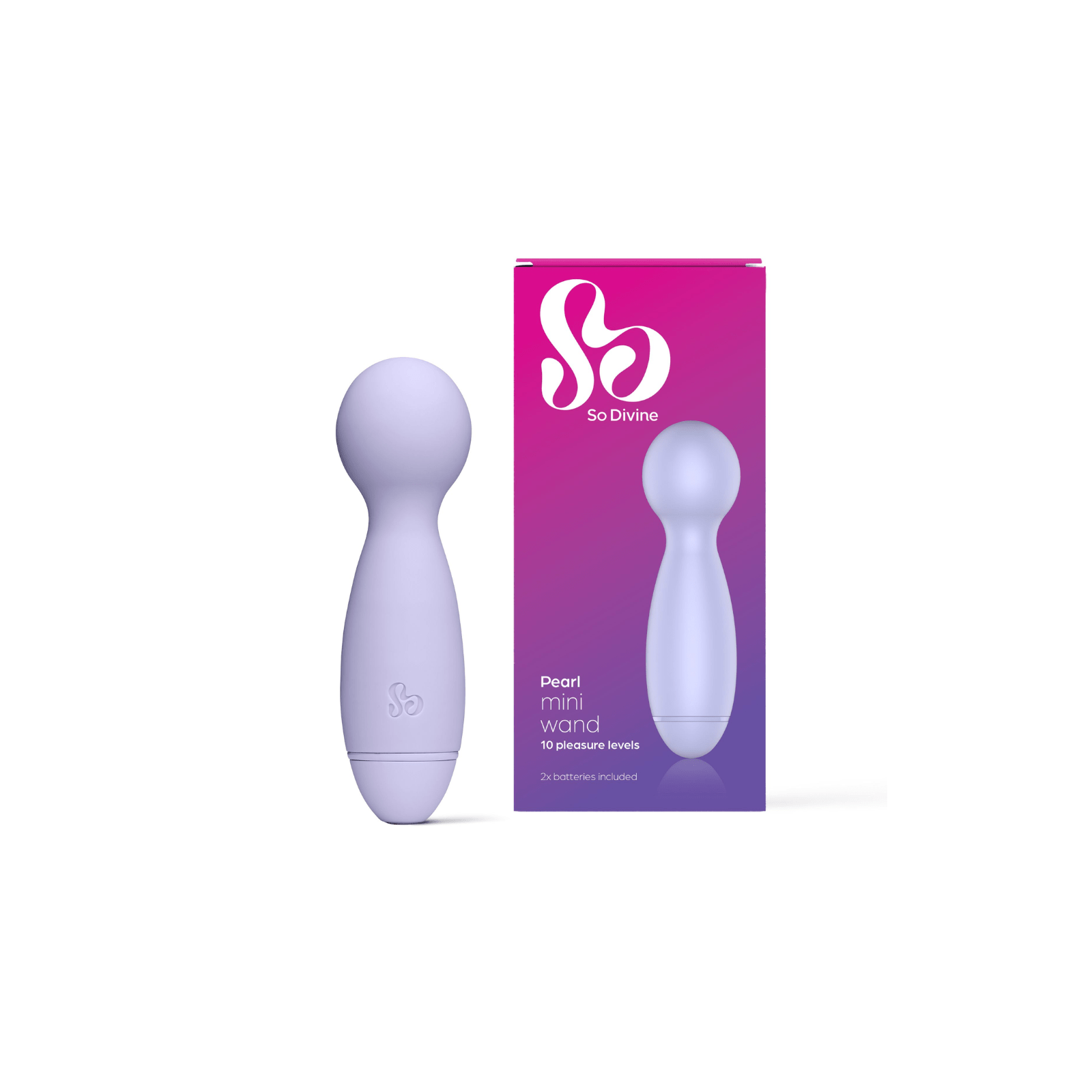 So Divine Pearl Mini Wand mini sau-vibraator