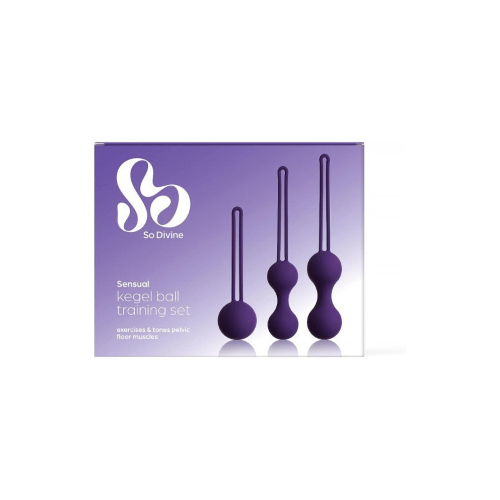 So Divine Sensual Kegel Training Set tupekuulide komplekt