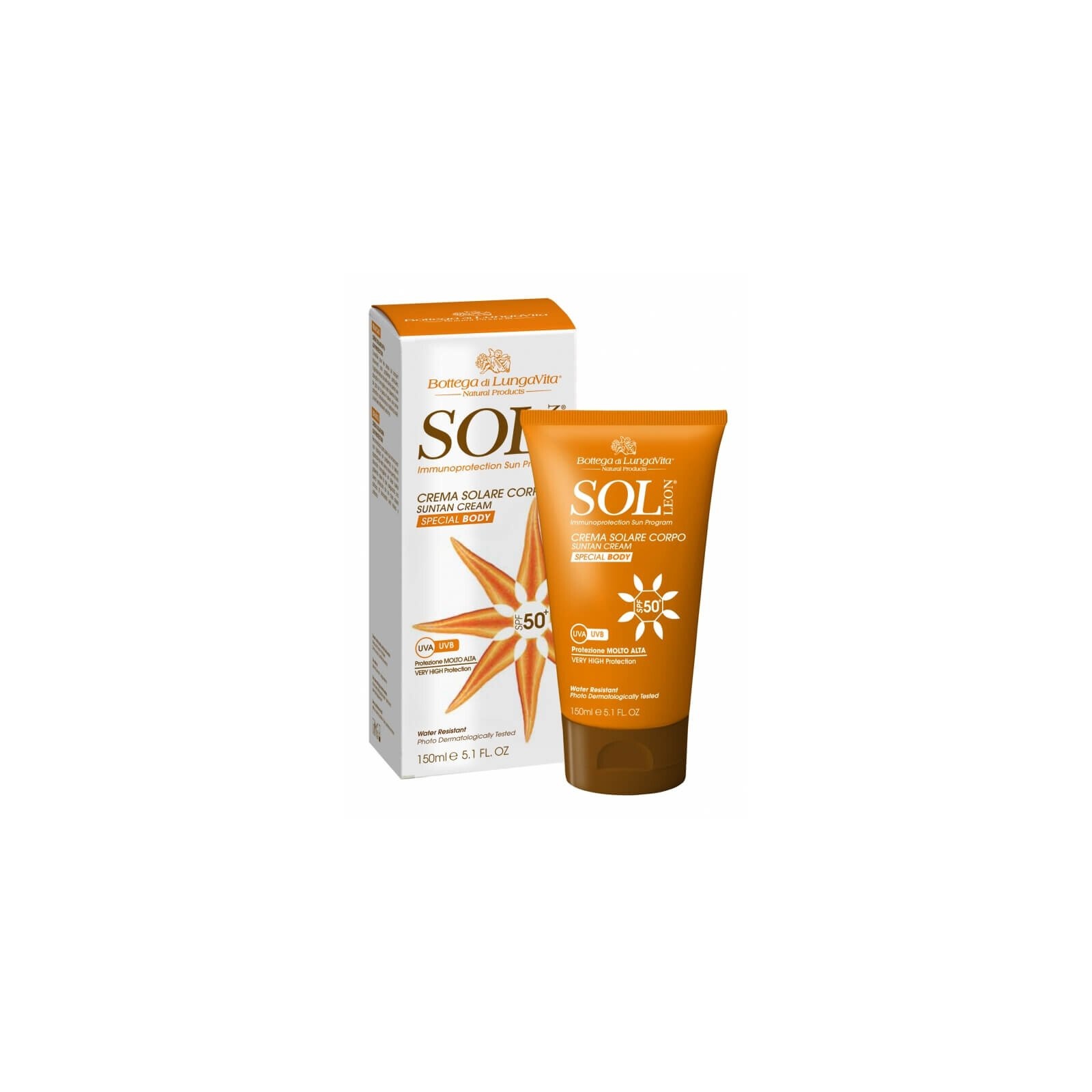 SOL Sun Protection Cream veekindel päikesekaitsekreem SPF 50 150ml