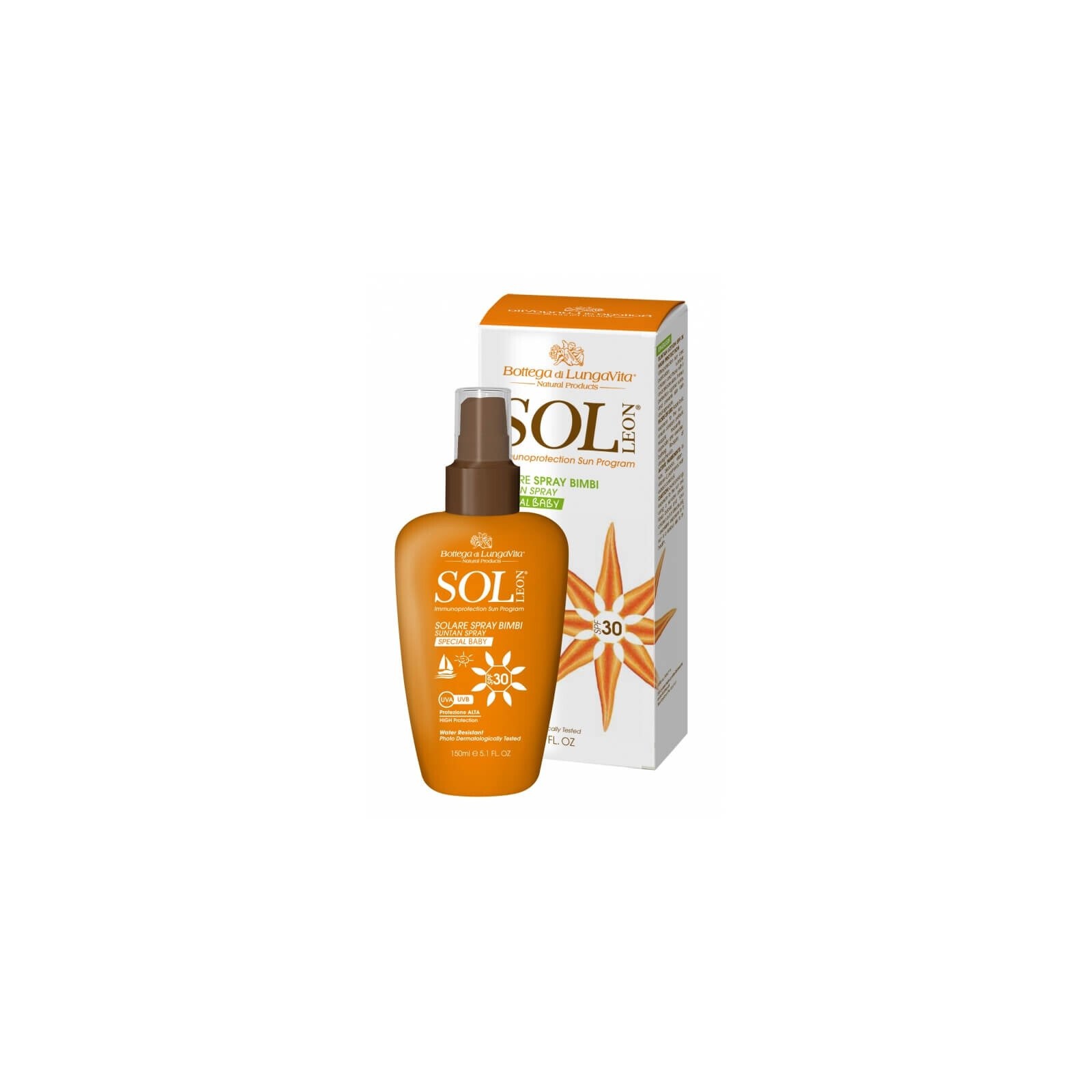 SOL Sun Protection Spray veekindel päikesekaitsesprei SPF 30 150ml