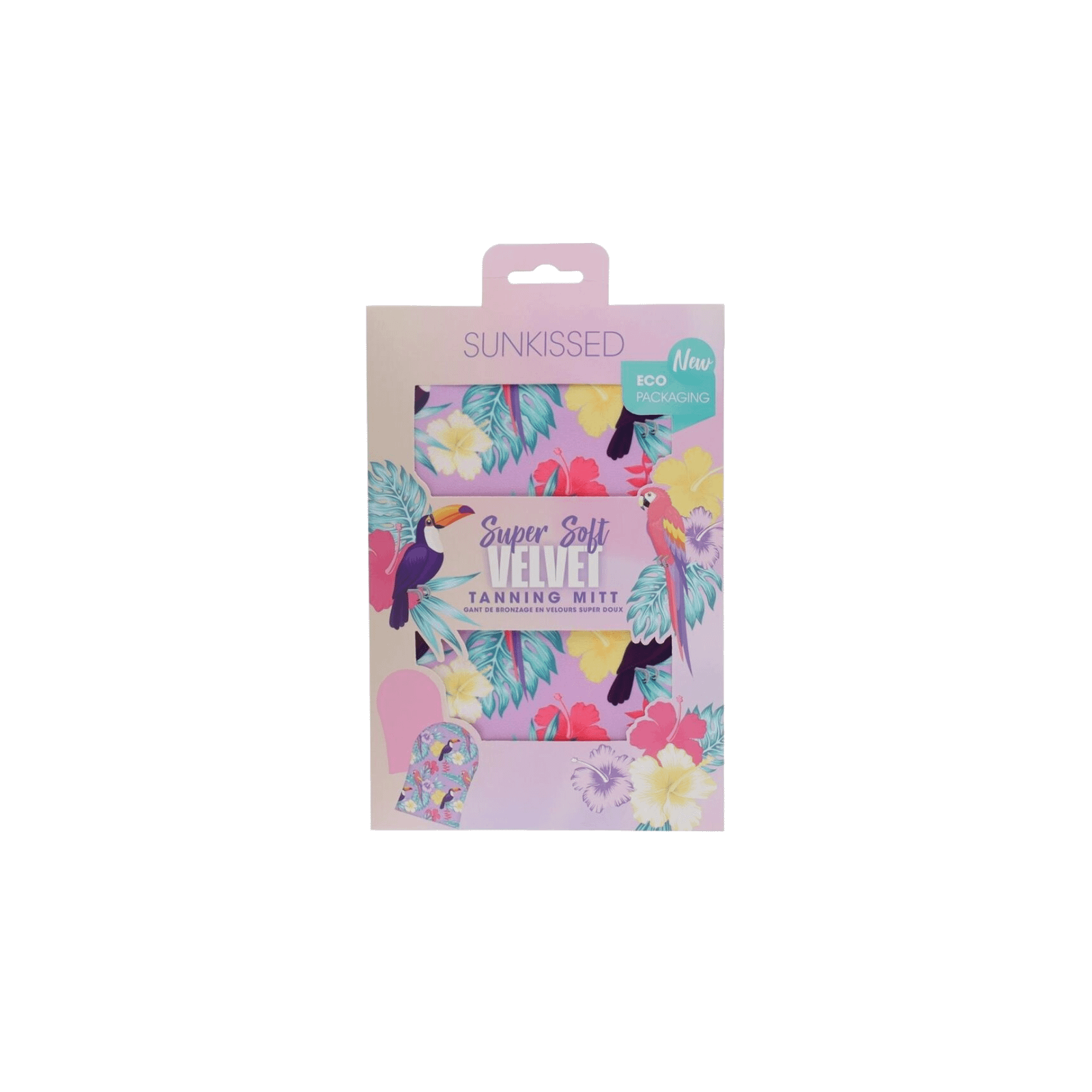 Sunkissed Tropical Bird Single Sided Tanning Mitt aplikaatorkinnas