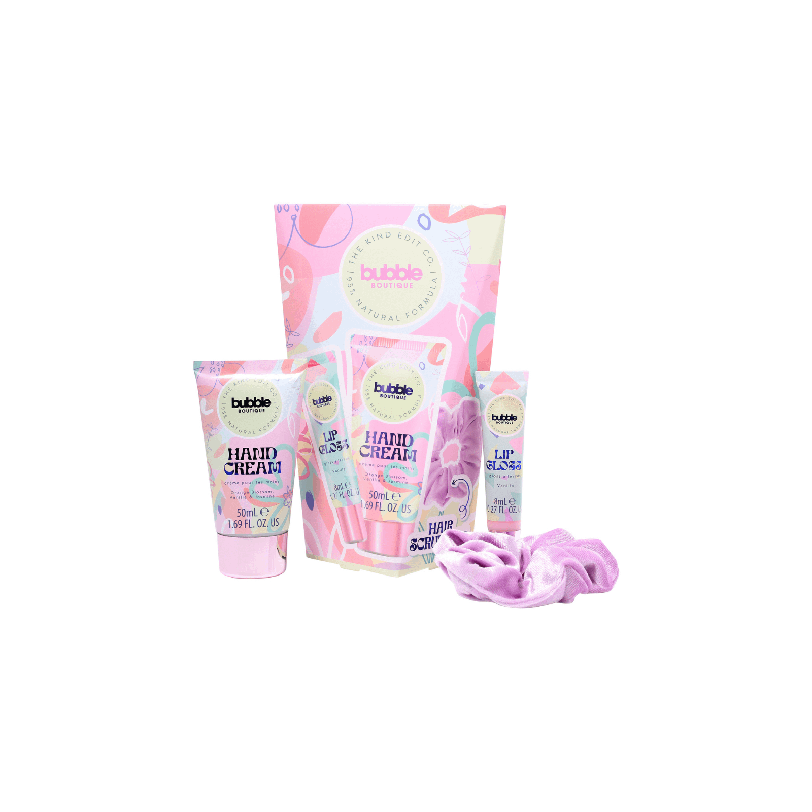 The Kind Edit Co. Bubble Boutique Scrunchie Set kinkekomplekt