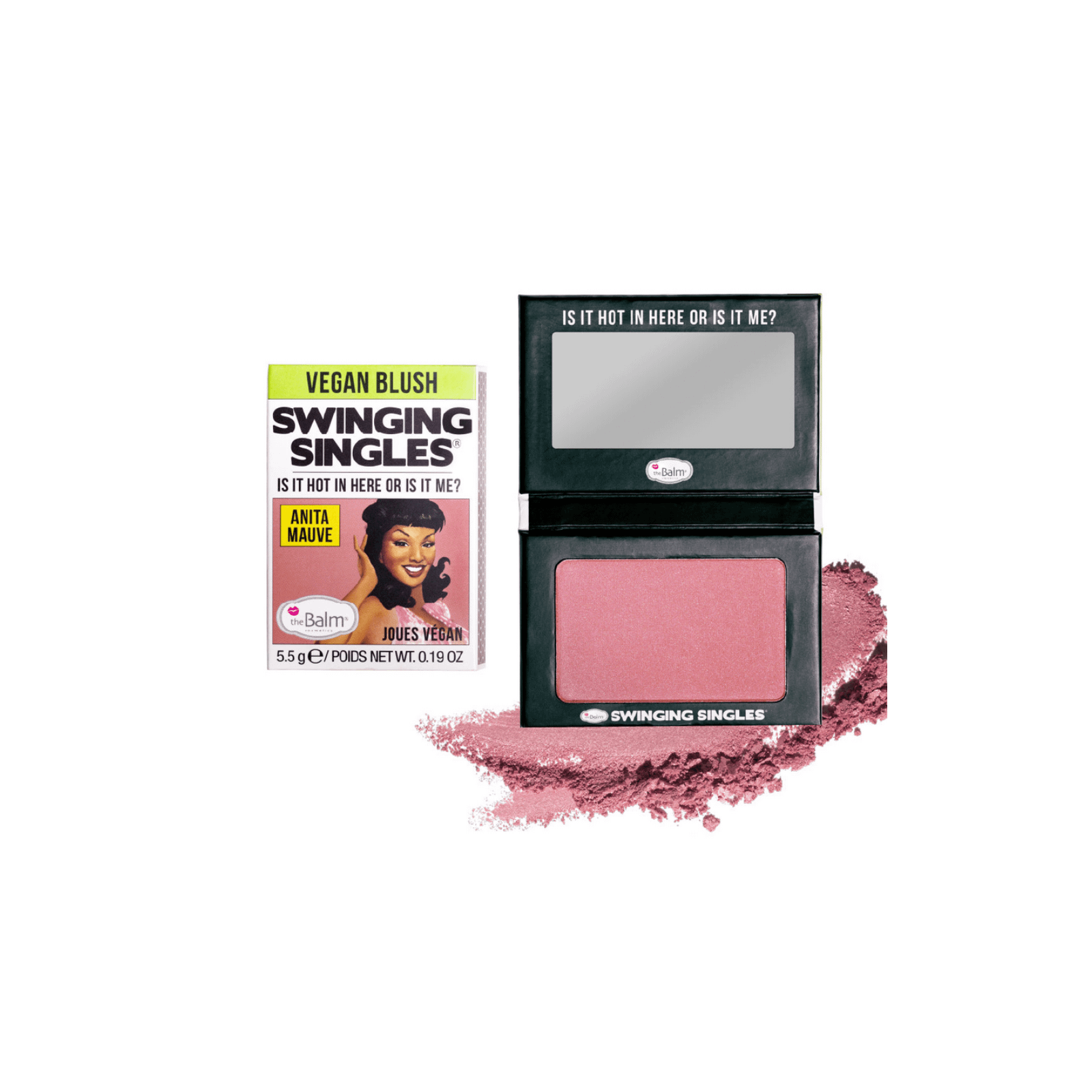 theBalm Swinging Singles Powder Blush 5,5g