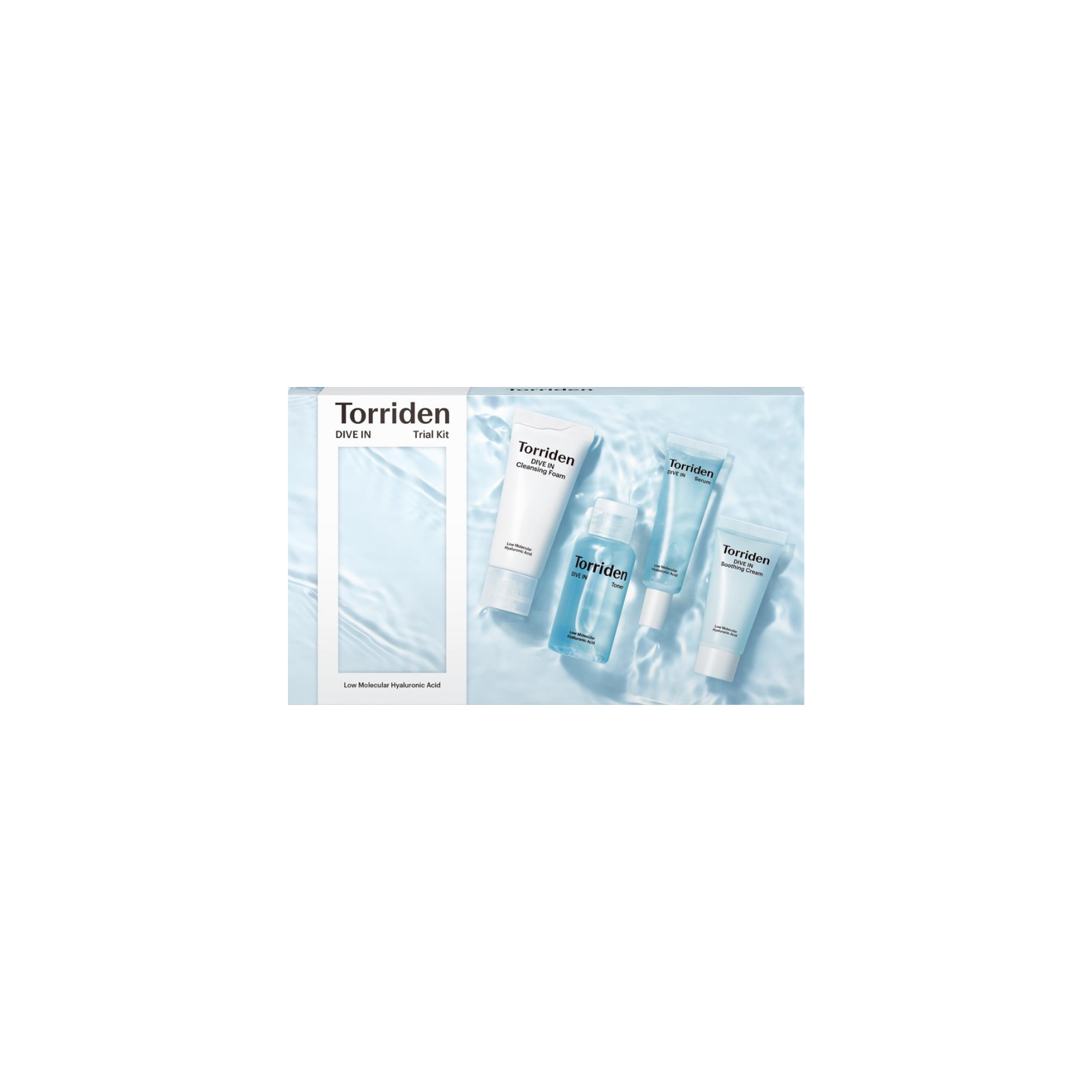 Torriden DIVE IN Trial Kit näohoolduskomplekt