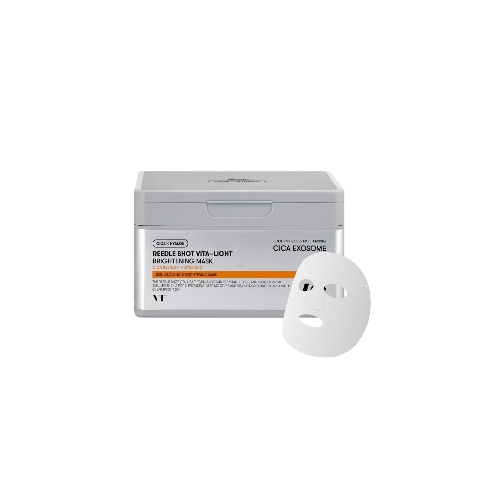 VT Cosmetics Reedle Shot Vita-Light Brightening Mask kangasmaskid 30tk