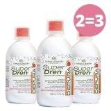 Komplekt! 3x Superdren Depura Grapefruit ainevahetust kiirendav ja tselluliiti vähendav toidulisand