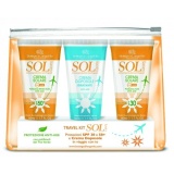 SOL POCHETTW TRAVEL KIT-TUBES 3x 50ML