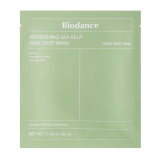 BIODANCE Refreshing Sea Kelp Real Deep Mask värskendav hüdrogeelmask 1tk