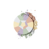 Jvone Milano Mosaic Compact Powder 10g