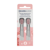 Nordics Kids Sonic Toothbrush Replacement Heads Pink elektrilise hambaharja vahetusotsikud 2tk