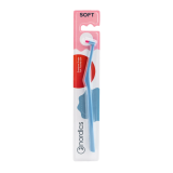 Nordics Single Tuft Toothbrush Blue Soft monohari