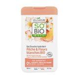 So Bio Moisturizing Shower Gel Peach & White Flowers 450ml