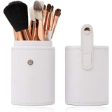 Zoë Ayla Professional Brush Set With Vegan Leather Travel Case 12-osaline meigipintslite komplekt vultarga
