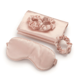 Zoë Ayla Silky Beauty Sleep Collection Pink roosa siidine unekomplekt
